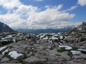 Panorama-Ausblick vom Steinernen Meer