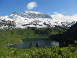 Startpunkt des Lechwegs ist der Formarinsee